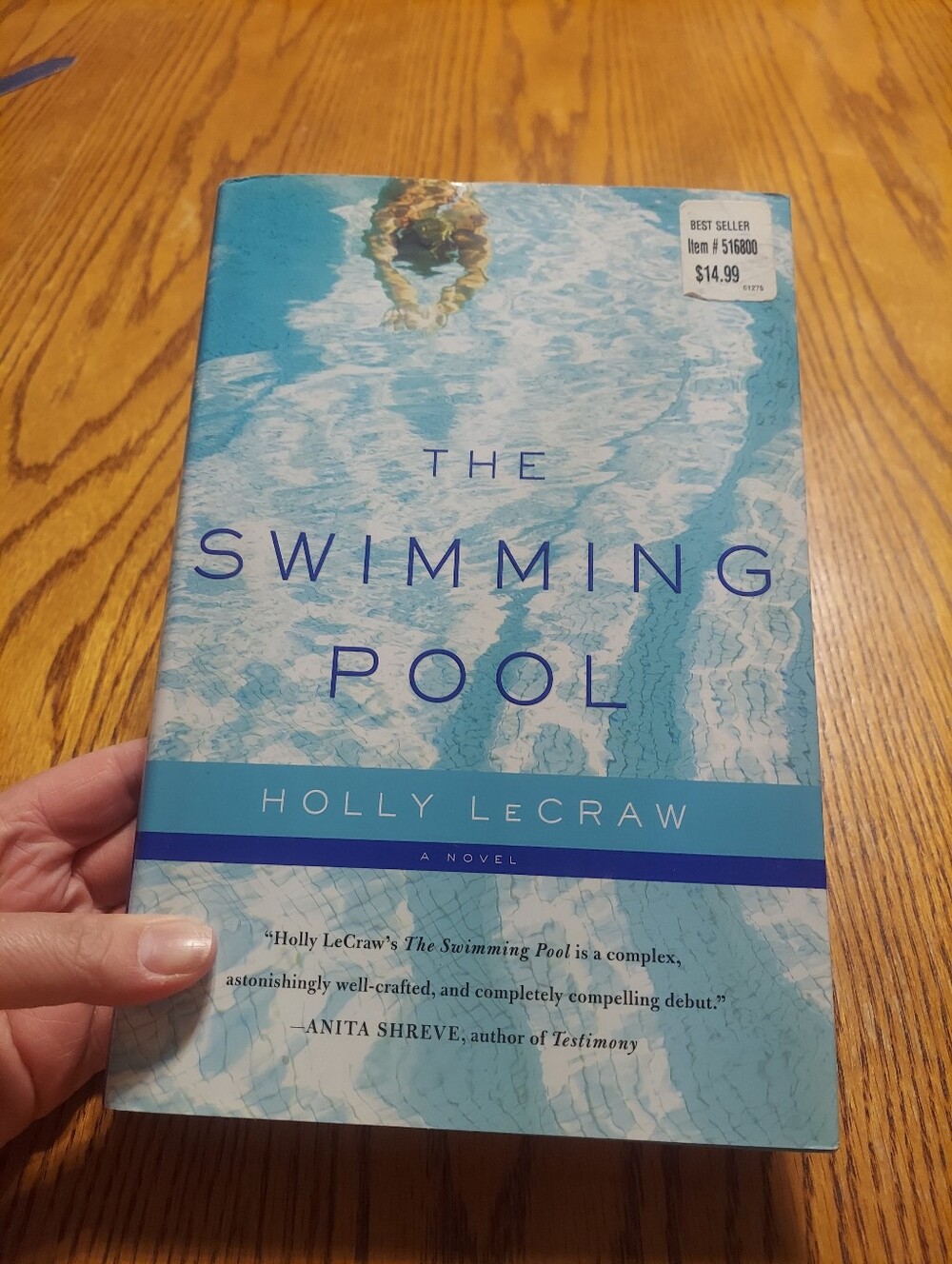 The Swimming Pool Hardcover Holly LeCraw Debut Novel Fiction Thriller